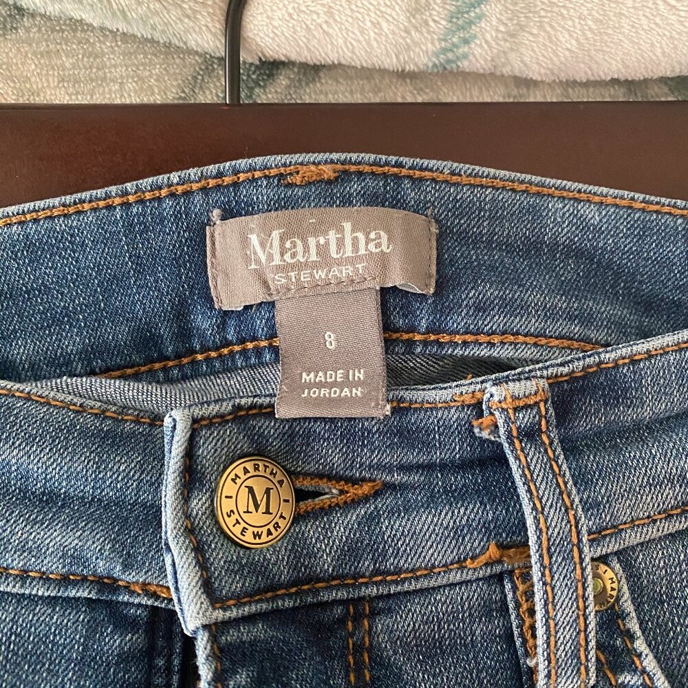 Martha Stewart Patchwork Jeans - Picture 3 of 4